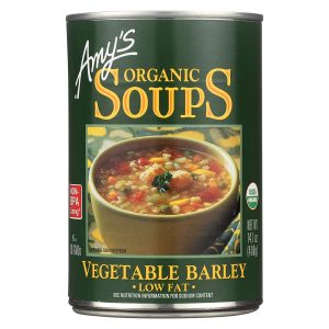 Amy's Gemüse-Barley-Suppe, 14,5 Oz – 12er Packung