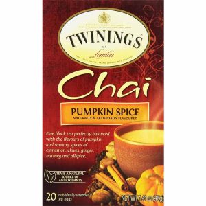 Twinings Pumpkin Gewürz-Chai Teebeutel, 1,41 Unzen