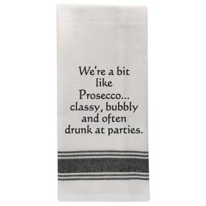 Wir sind ein bisschen wie Prosecco...