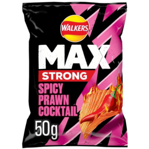 Walkers Max Strong scharf Prawn Cocktail