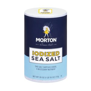 Morton Iodized Sea Salz