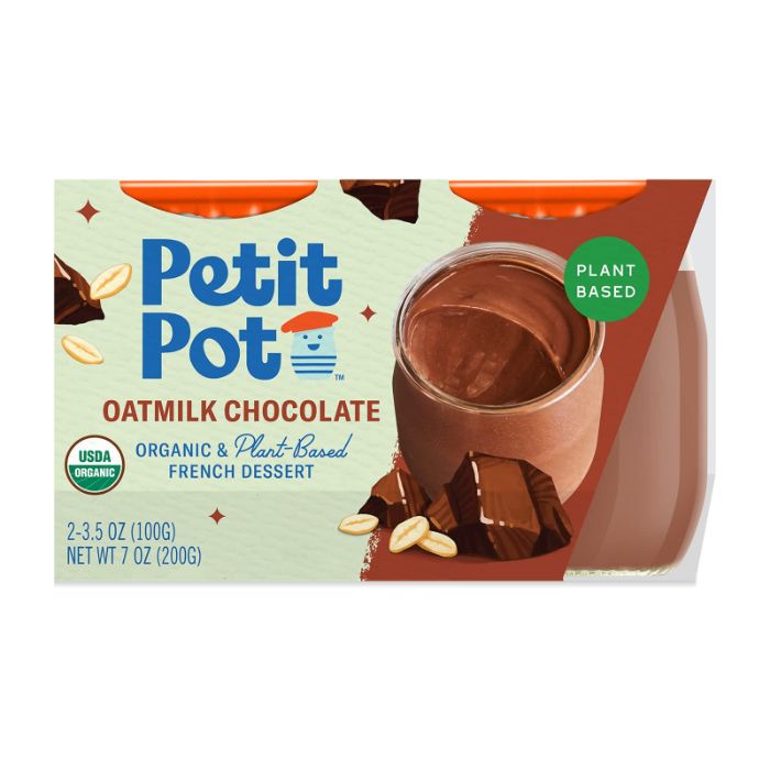 Petit Pot – Hafermilch Pudding Schokolade, 7oz – 4er Packung