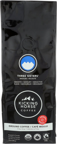 Kicking Horse – Kaffee 3 Schwestern mittlerer gerösteter Kaffee 10 Oz – Pa