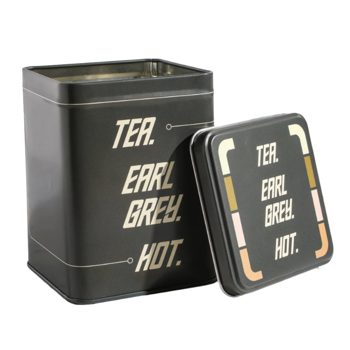 Tee Earl Grey Heiß. Zinn (hält 1-2 oz Tee)