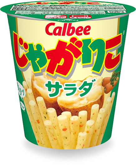 Calbee “Jagariko, Salat Geschmack”, 58g