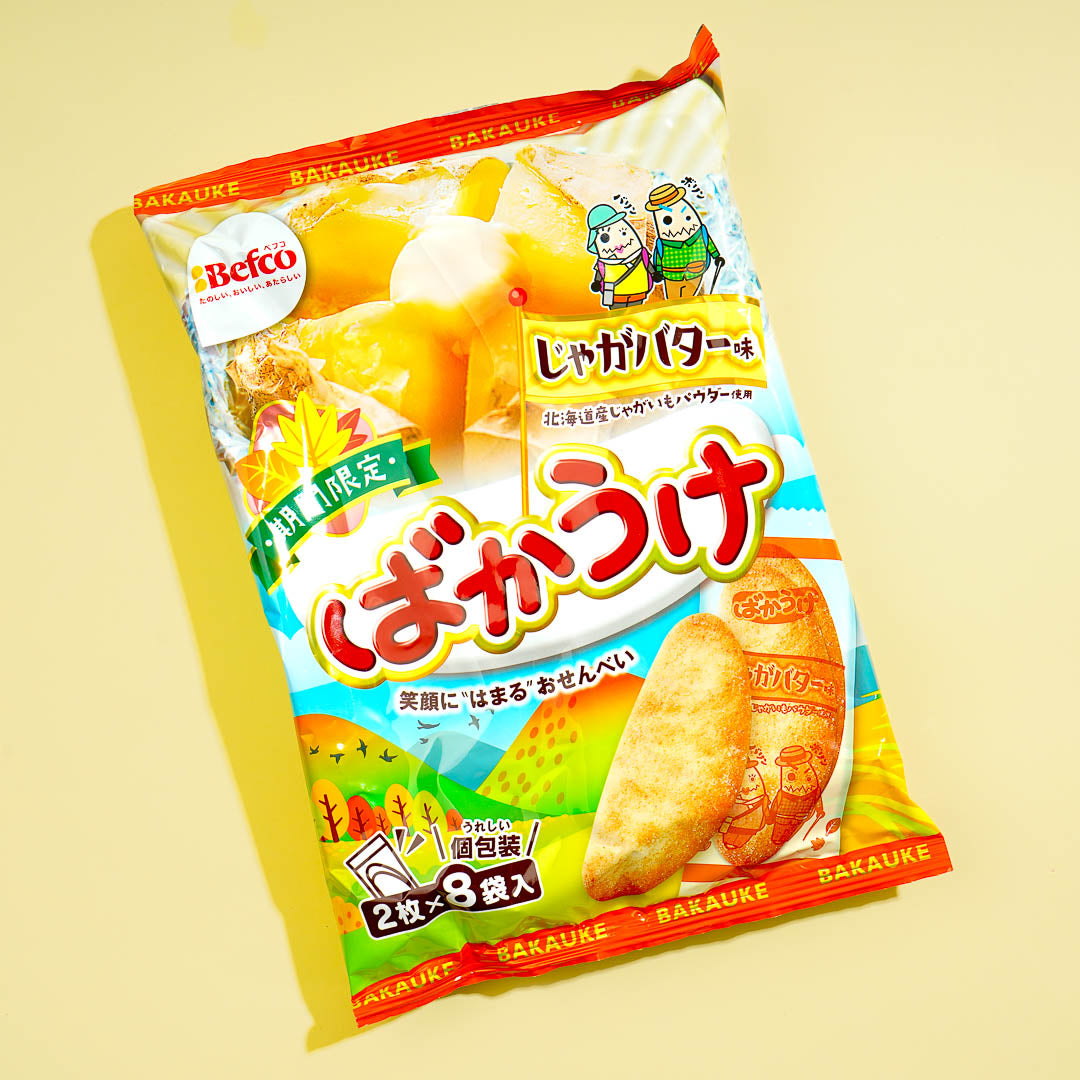 Befco Kuriyama Bakauke Reis Crackers – Kartoffelbutter