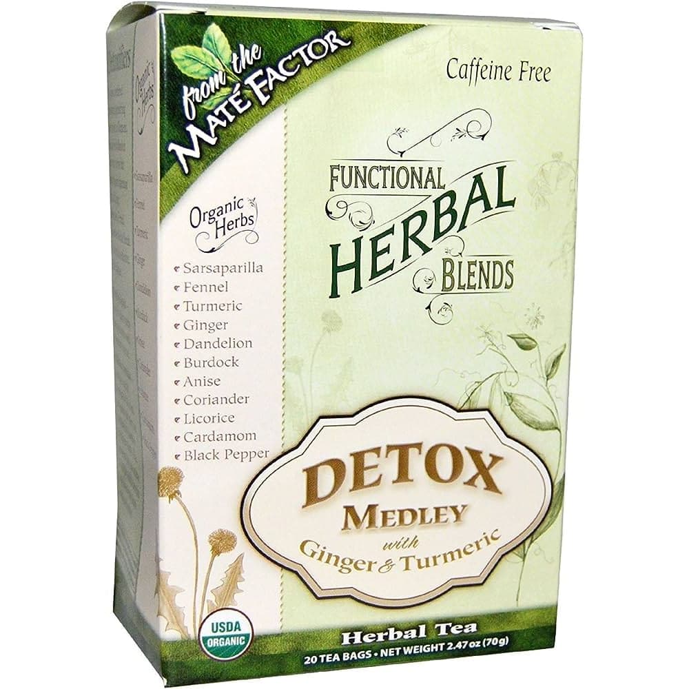 Der Mate Factor – Detox Medley mit Kurkuma, 2,47 oz