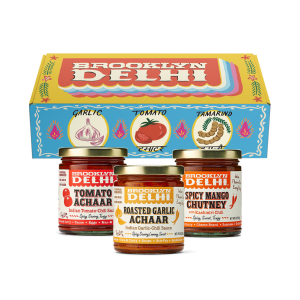 Brooklyn Delhi heiße & würzige Trio Geschenk-Set