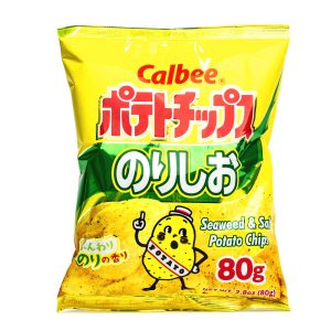 Calbee Kartoffelchips: Algen & Salz