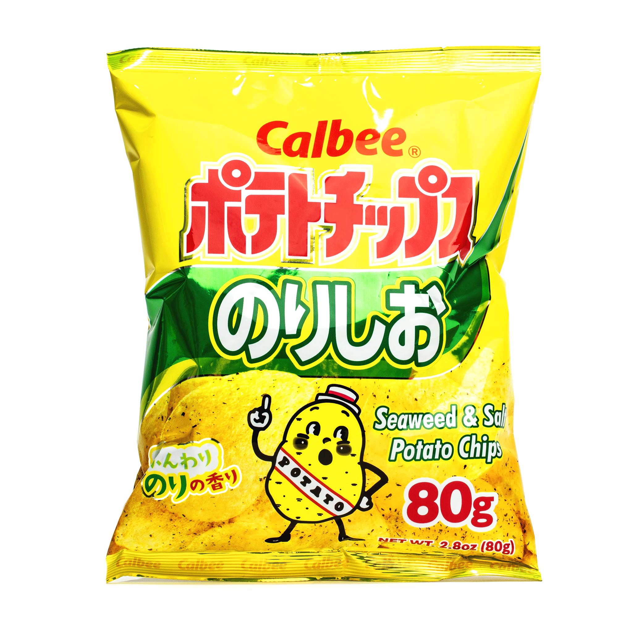 Calbee Kartoffelchips: Algen & Salz