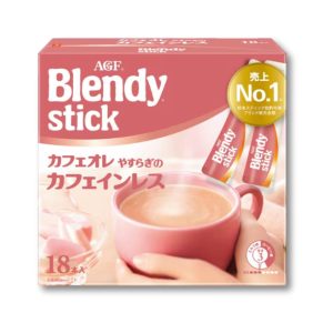 AGF Blendy Stick Cafe au Lait Entspannend Koffein (Sofortkaffee) 18 Stück