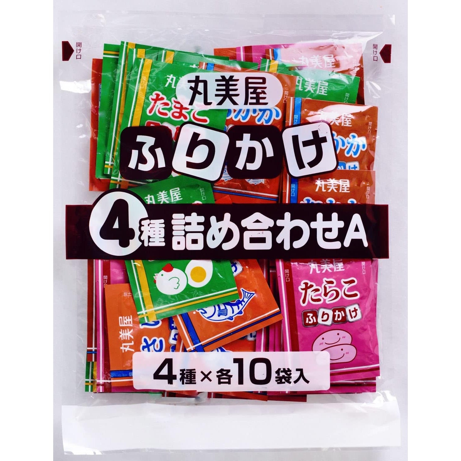 Marumiya Shokuhin Foods Furikake Sortiment 2.5g × 40 Pac Made in JAPAN – Tokyo Sakura Mall