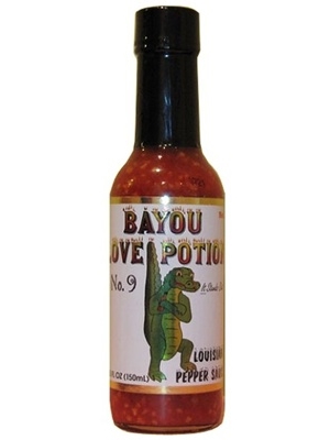 Bayou Love Trank Nummer 9 Louisiana Peppa Sauce