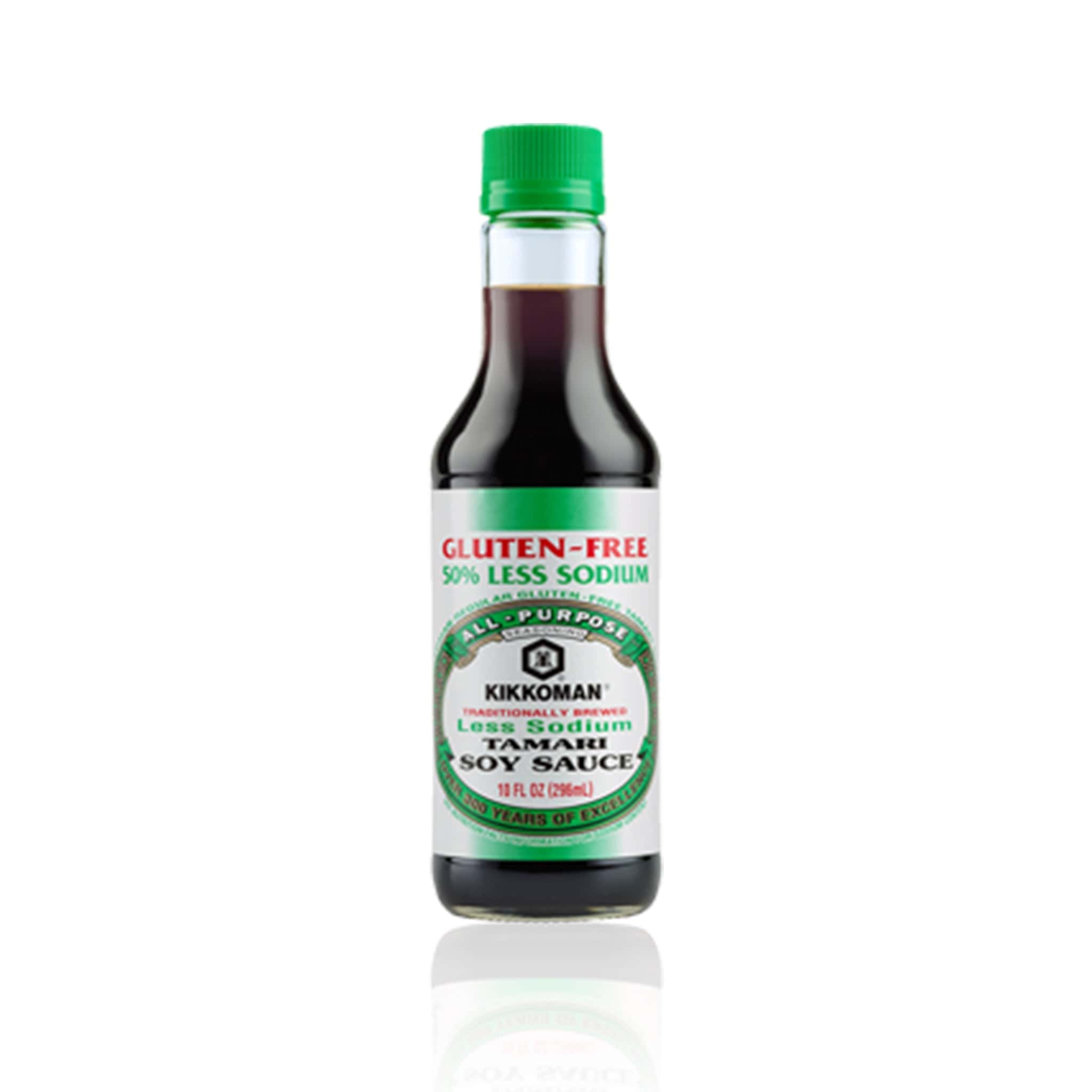 Kikkoman 50% weniger Sodium glutenfrei Tamari Sojasauce