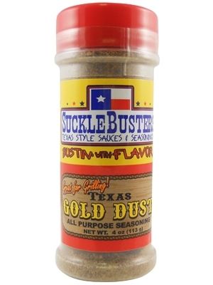 SuckleBusters Texas Gold Staub Allzweck Gewürz, 4oz