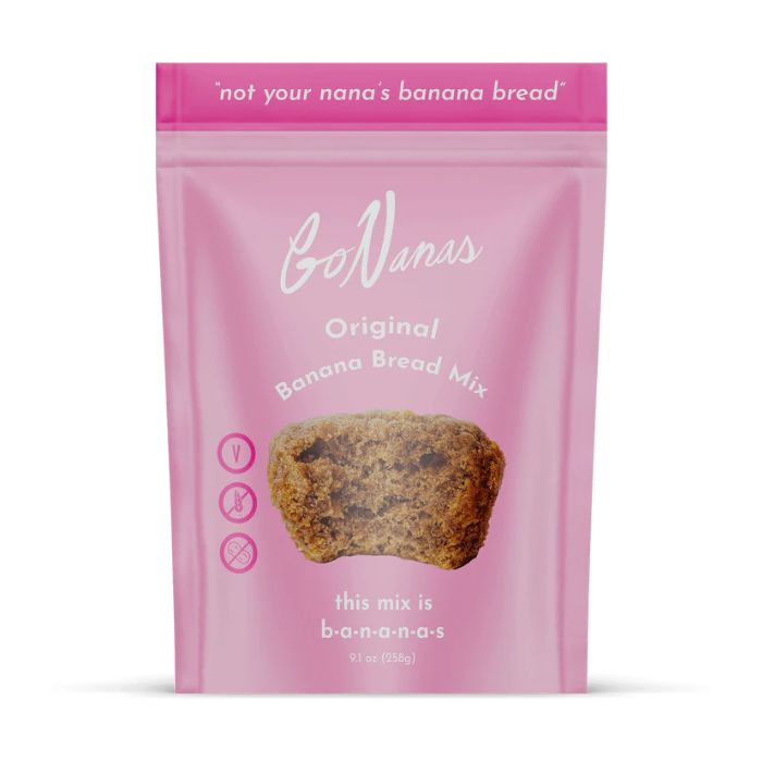 GoNanas – Banane Brot Mischung – Mehrere Geschmacksrichtungen