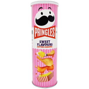 Pringles Butterkaramellkorea (Fall von 12) – 100g