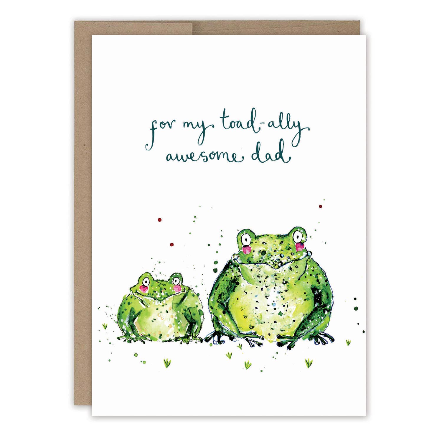 Biely & Shoaf Toad-ally Awesome Vatertagskarte