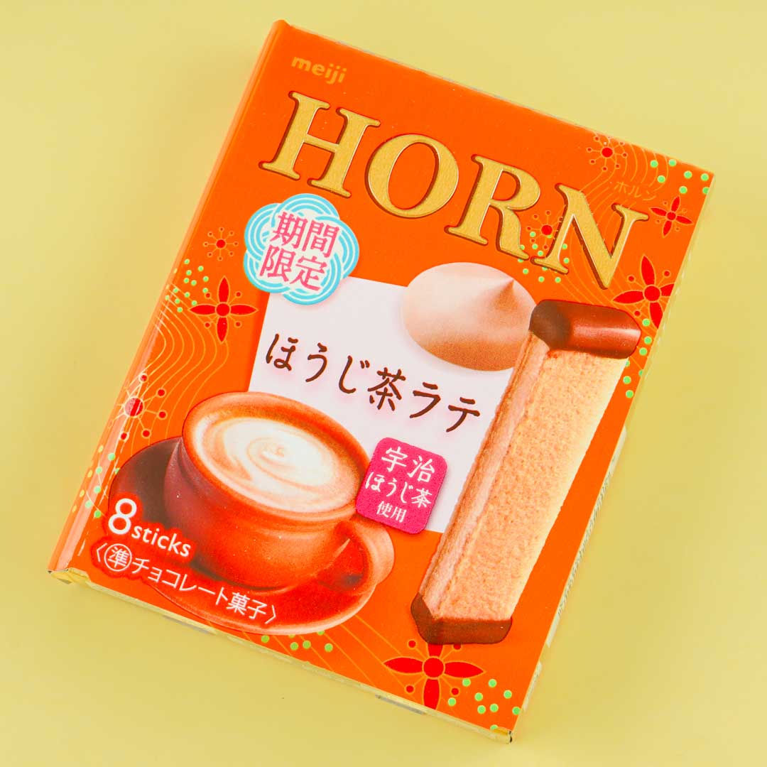 Meiji Horn Hojicha Latte Keks Sandwiches