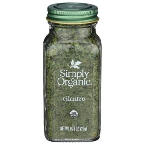 Simply Organic – gewürzt cilantro Bio-Flasche, 0,78 Unzen – Packung