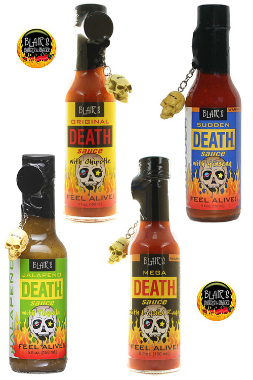 Blair's Extreme Death Sauce 4er Packung, 4/5oz