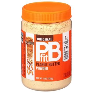 PB Fit Erdnussbutter Pulver Kokoszucker 15 Unzen – Packung mit 6 Stück