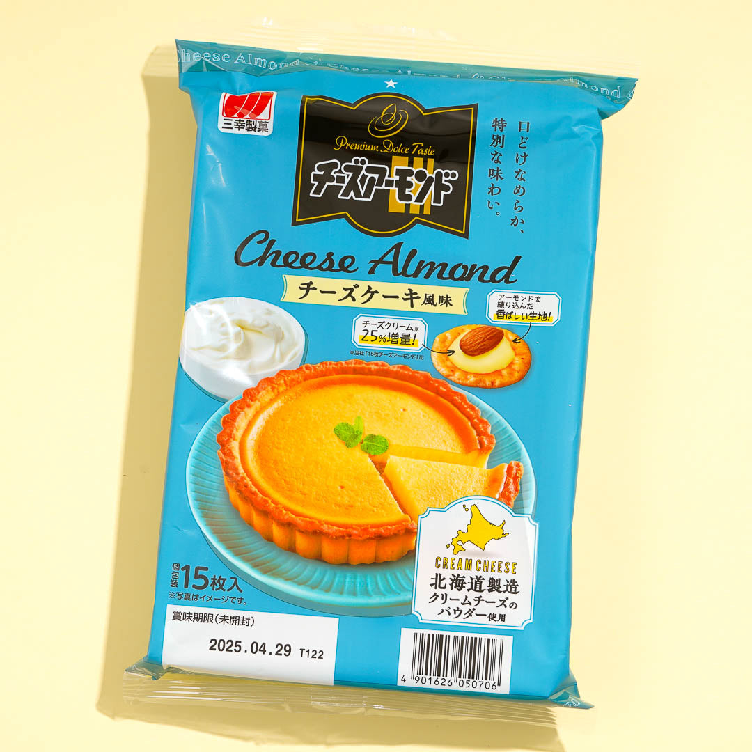 Sanko Seika Käse Mandel Crackers – Dolce Cheesecake