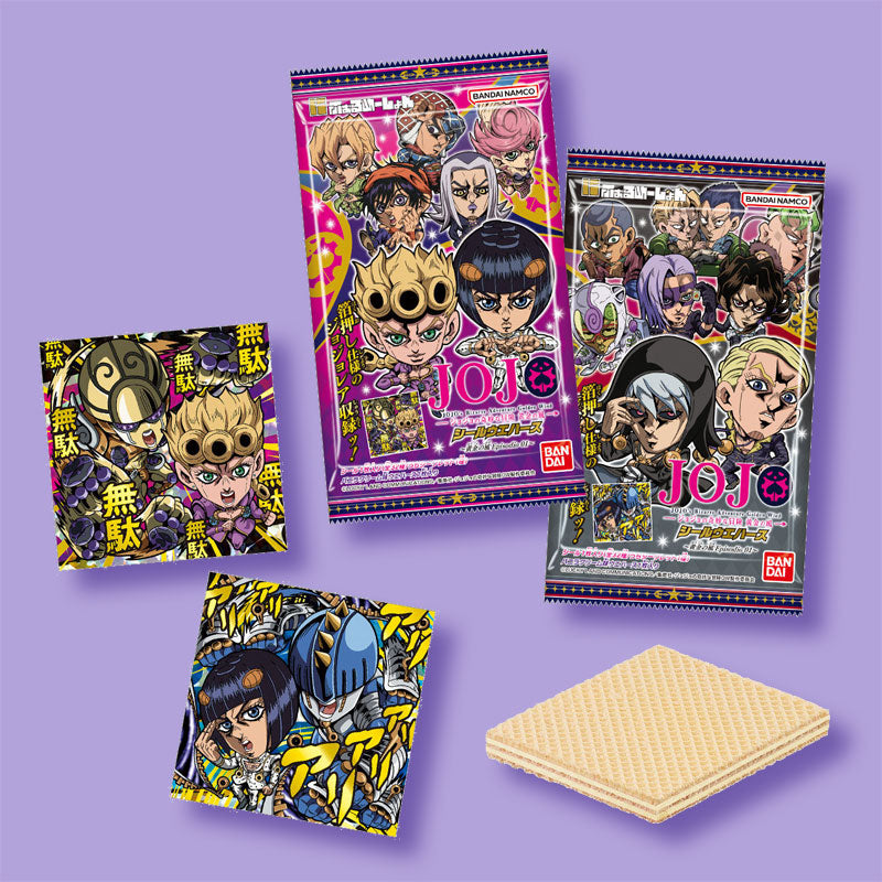 JoJo's Bizarre Abenteuer Golden Wind Waffel mit Aufkleber