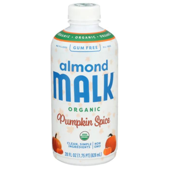 MALK Mandelmilch Kürbis Gewürz – Bio, milchfrei, 28 fl oz