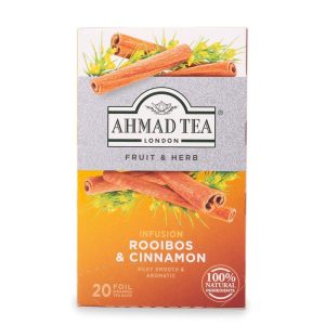 Ahmad Tea Tee Infusion, Rooibos & Zimt, 30G, 20 Stück