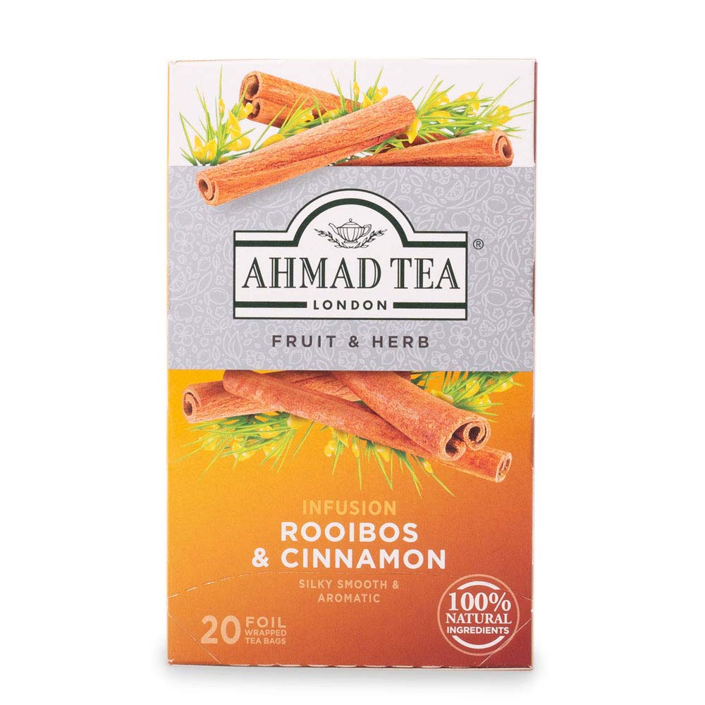 Ahmad Tea Tee Infusion, Rooibos & Zimt, 30G, 20 Stück