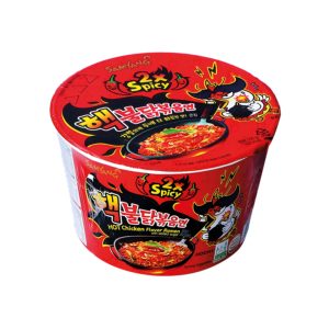 Samyang Buldak Heißes Huhn Geschmack Ramen Schüssel 2X würzigen Geschmack (Korea)