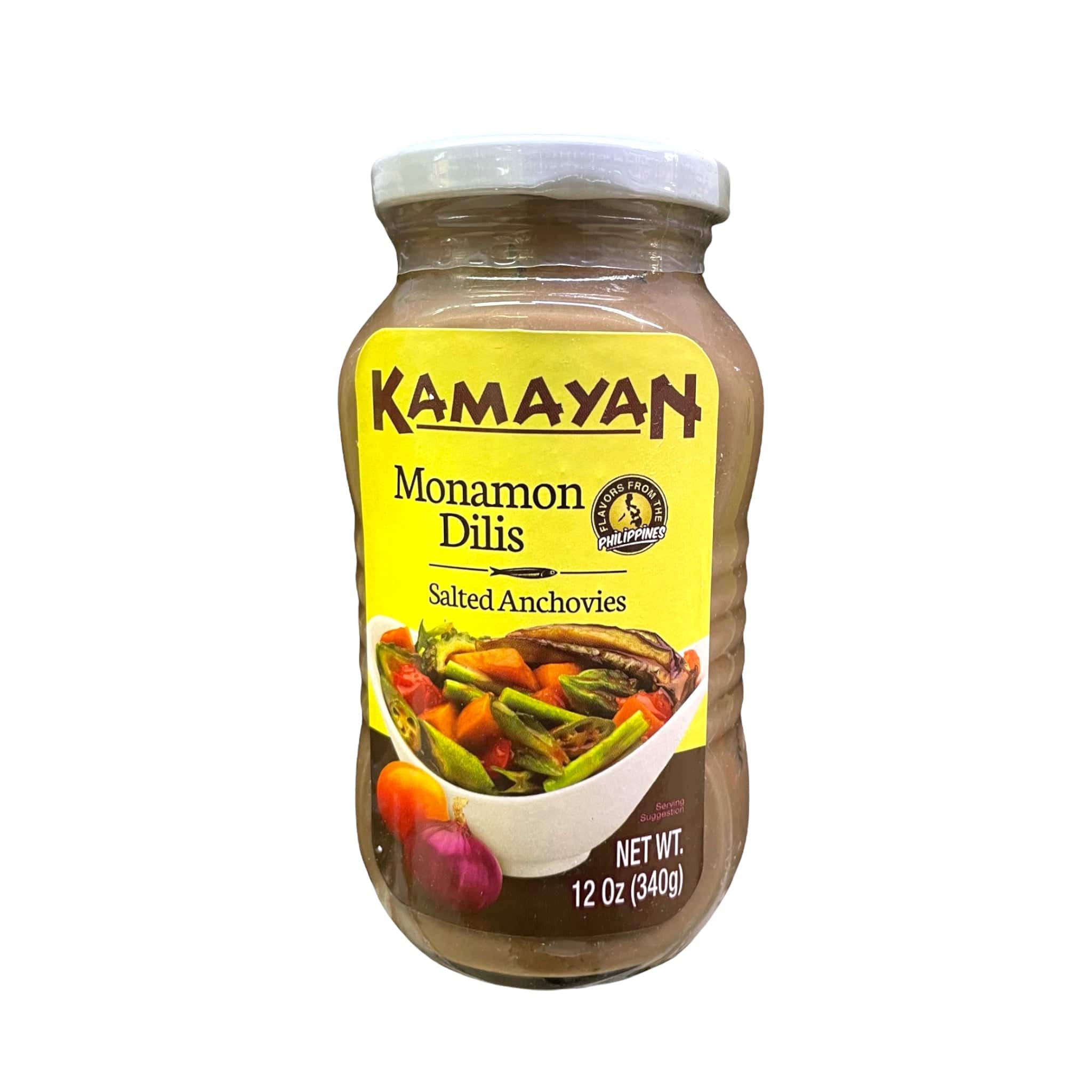 Kamayan gesalzen Sardellen