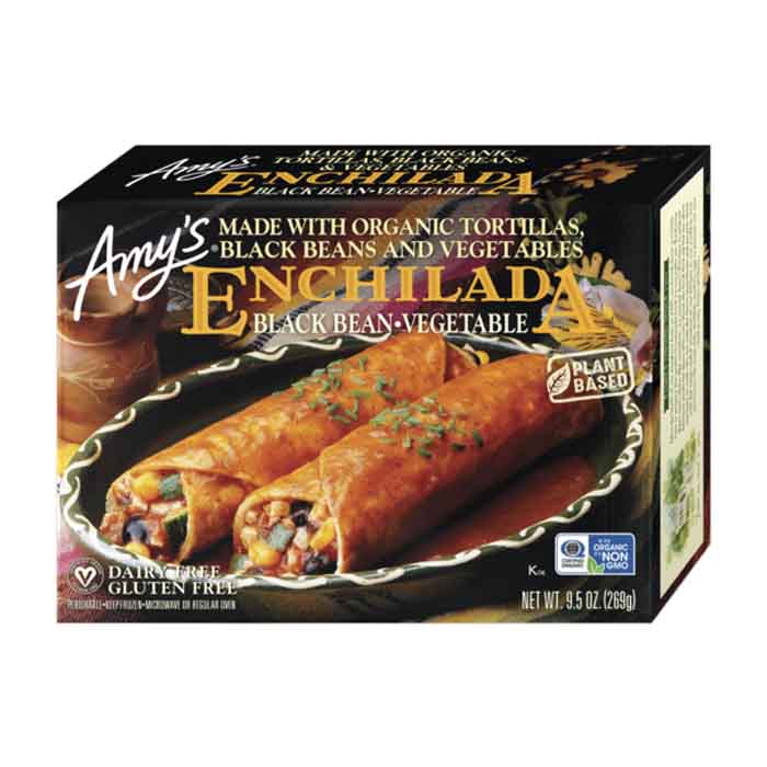 Amy's Enchilada Schwarz Bean und Gemüse: Bio, Vegan, Glutenfrei