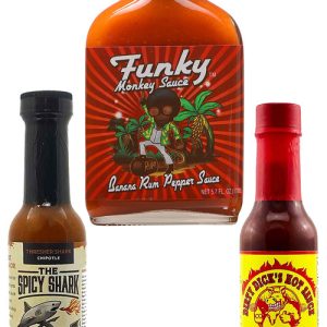 Best of Banana Infused scharfe Saucen Geschenk-Set, 3/ . – 5oz