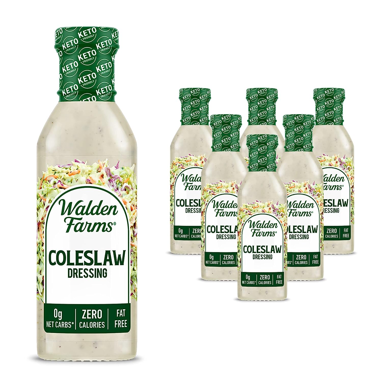 Walden Farms Dressing Calorie-Free Coleslaw 12 Fo – Packung mit 6
