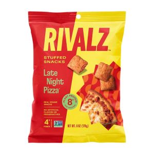 Rivalz gefüllte Snacks Beeindruckende Aromen: Pizza, Cheddar Mac, Tacos