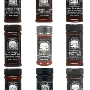 Tennessee Whiskey Würzgeschenk-Set, 3/4.5oz, 5/5oz, 1/8.3oz.