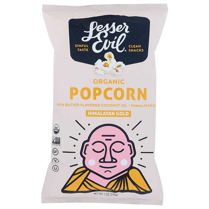 Weniger Böse – Bio Himalaya Gold Butter Popcorn, 5oz