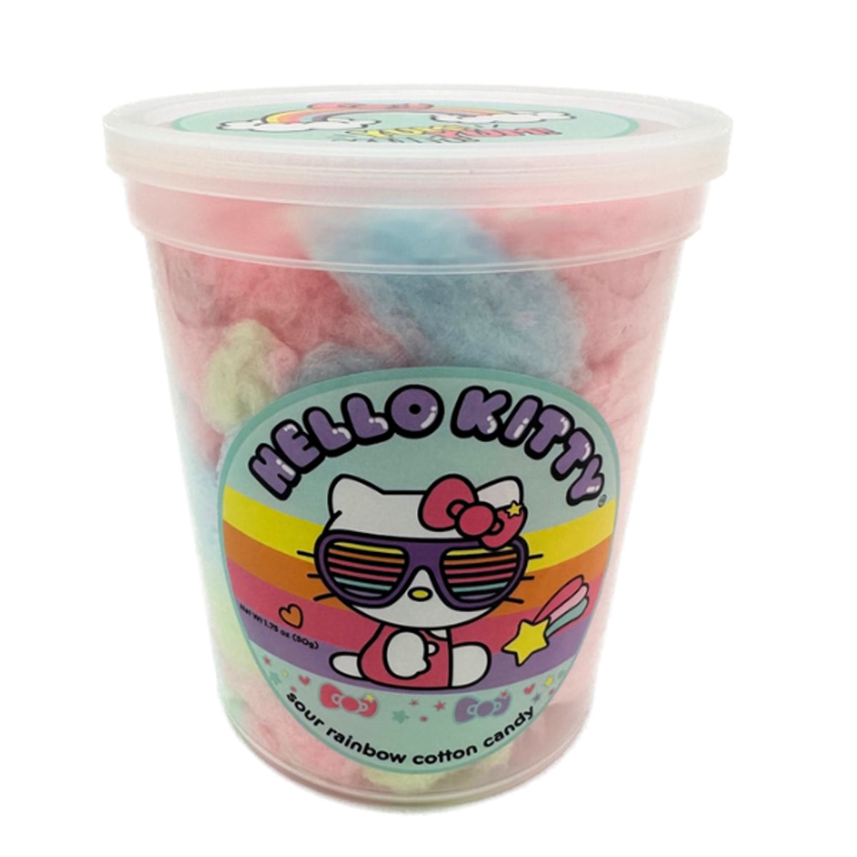 Hello Kitty Sauer Rainbow Baumwolle Süßigkeiten