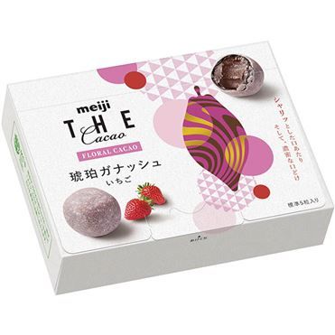 Meiji, Der Kakao Kohaku Ganache, Erdbeere, 36g