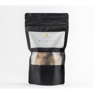 Schwarzer Knoblauch, Adogawa, Shiga – natürlich gereift für ein fruchtiges und nährstoffreiches Superfood – Kurumira Shop – 100g