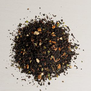 Orangen-Gewürztee – aromatisierter schwarzer Tee