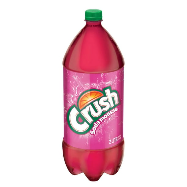 Crush Creme Soda Rosa 2 Liter – Kanada (Fall von 12)