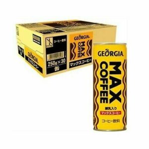 Coca-Cola Japan, Georgia Max Kaffee, in einer Dose, japanischer Kaffee x 30 Dosen – 250ml