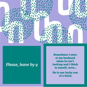Drinks on Me Serviette: Lassen Sie von 9/Lucky