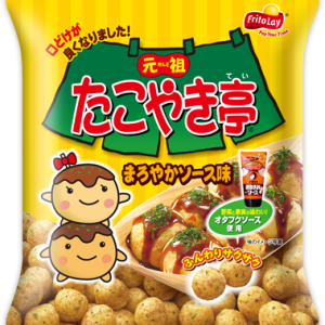 Calbee, Frito Lay, Takoyaki-Tei “mild Soßengeschmack – 58g