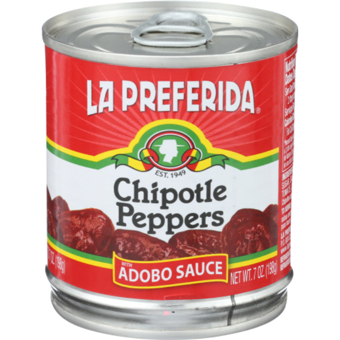 La Preferida Ganze Chipotle Pfeffer, 7 Oz – Packung mit 12