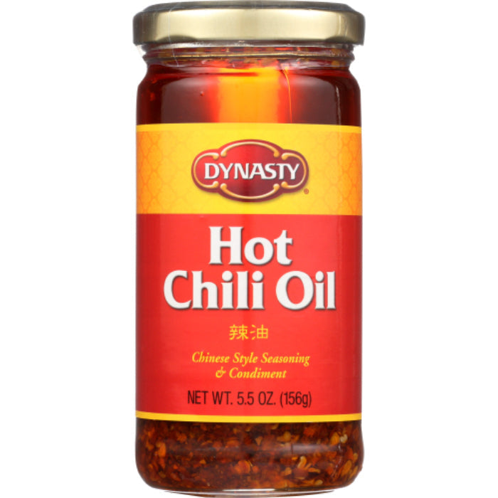 Dynasty – Oil Chili Hot, 5,5 fl oz – Packung mit 6 Stück