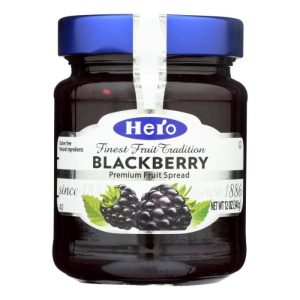 Held – Fruchtaufstrich Brombeere 12 Unzen – Packung mit 8